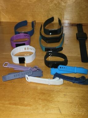 Multi-Color Fitness Tracker Bands and Smartwatch Straps - Assorted Colors